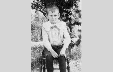 Bill Armiger in school play